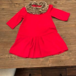 Janie and Jack 3T Red Dress